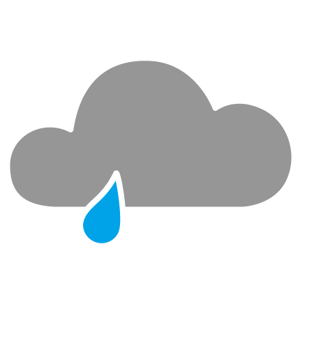 durchgehend leichter Regen